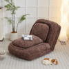 [VIDEO provided] Human Dog Bed ,Lazy Sofa Couch ,5 Adjustable Position,sit,sleep,fold,suit to put in bedroom, living room ,Space Saving Design,Brown