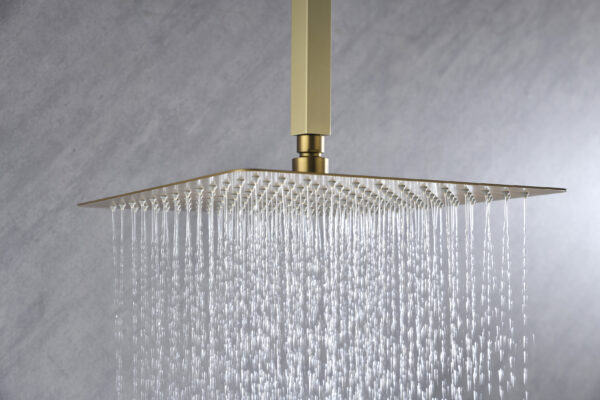 Rain Shower Head High Pressure Rainfall Showerhead Water Saving
