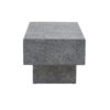 Modern Simple Gray Texture MDF Coffee Table - 43.3"x21.6"x17.2" Practical Model.Making it an ideal addition to any living room or apartment.