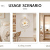 The 4th generation floor standing full-length mirror. wall mirror, bathroom makeup mirror, bedroom foyer, clothing store, wall mounted.    65 "* 23.2"