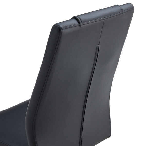 b6eef2018f6a42f7addb77208d5d36c6_20230904_cf1034a0ffd3b92a013b0ff1493ede59 Modern dining chairs with faux leather padded seats, dining room chairs, gold metal leg upholstered chairs, suitable for kitchens, living rooms, bedrooms, and offices, set of 6 (black+PU leather)C-001