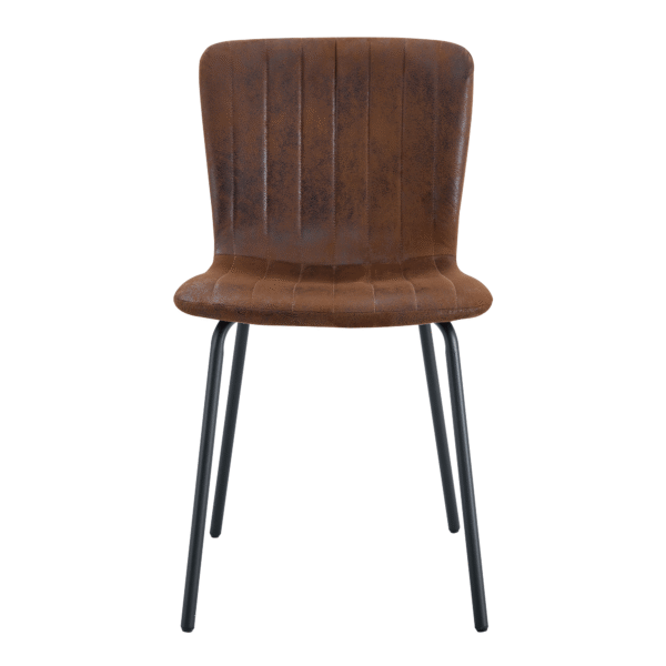 bb2c3586635940ef91de6439241dff52_df0d09a3ba6d5560fdd31d2d4b8880b6 Luxury Minimalist Chairs - A set of 4 high quality dining chairs with black metal legs. The integral metal leg structure is suitable for various interior decoration styles.