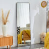 The 4th generation floor standing full-length mirror. wall mirror, bathroom makeup mirror, bedroom foyer, clothing store, wall mounted.    65 "* 23.2"