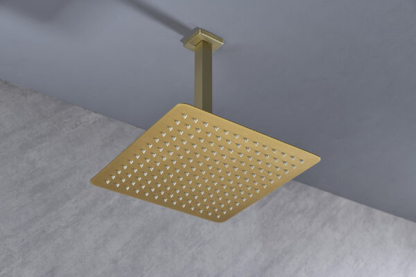 Rain Shower Head High Pressure Rainfall Showerhead Water Saving
