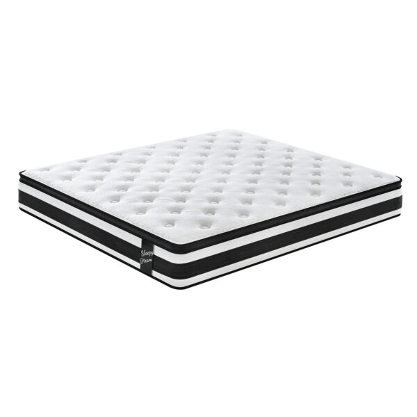 12 Inch  Full Size Breathable Cool Oeko-Tex100 Cover Memory Foam Individual Pocket Spring Hybrid Mattress