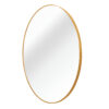 32 Inch Gold Metal Framed Round Bathrrom Mirror for Wall.(W2203134043)