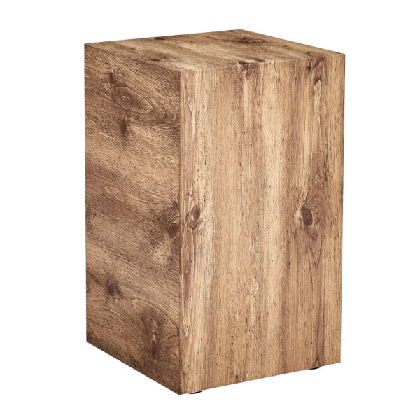 be6f06e20ae74e3fb091b3f0571b1b5f_cc10f29dfe9264e4e79a00ef5ca188ad Elevate your living space with this modern MDF coffee table that showcases smooth, Wood color texture patterns. It is characterized by stylish design.11.8*11.8*19.6 inch.W1151P147815