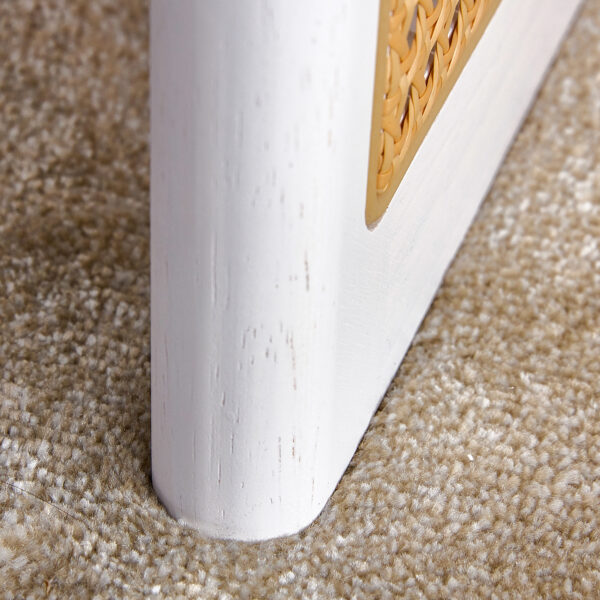 c0050ff479ba45f9960a405690cfaf04_20231205_3bbbfecb1f0bca785ba49b0be3343e2a Chinese style white solid wood and imitation rattan coffee table, rectangular solid wood coffee low table, small living room coffee table