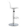 Modern minimalist bar chairs and bar stools. Can rotate 360 ° and adjust lifting. PET backrest and PU seats. Set of 2. Suitable for bars, restaurants, and front desk cashiers. W1151P172644