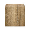 Elevate your living space with this square modern MDF coffee table that showcases smooth, light wood color texture patterns. It is characterized by stylish design.15.7*15.7*15.7
