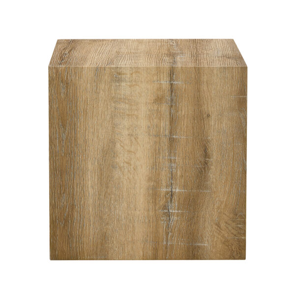 c51b11ba144f422f8ac814b672aed517_37f336e28eb5621a791c91520261ad8e Elevate your living space with this square modern MDF coffee table that showcases smooth, light wood color texture patterns. It is characterized by stylish design.15.7*15.7*15.7