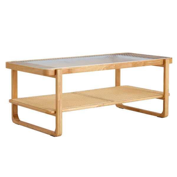 c5c12ca5f87c404c95b8806da13ecf9b_20231214_a28f9794ed80206554a7af6ddd2bbce0 Modern simple rectangle double-layer solid wood Glass desktop tea table rattan woven Chinese side table small rectangle table suitable for living room, dining room and bedroom