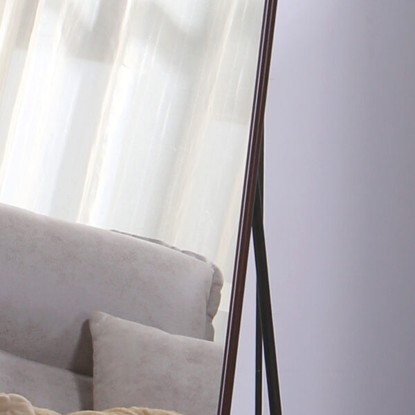 The 4th generation floor standing full-length mirror. wall mirror, bathroom makeup mirror, bedroom foyer, clothing store, wall mounted. 60 "* 16.5"