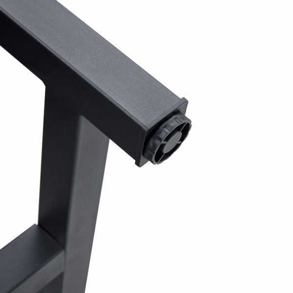 Table and chair set.71*35.4 inch Wooden And Black Spliced Dining Table With Storage Function In The Middle Of The Table Legs.Paired With 8 Light Gray Linen Dining Chairs With Curved Widened Cushion.