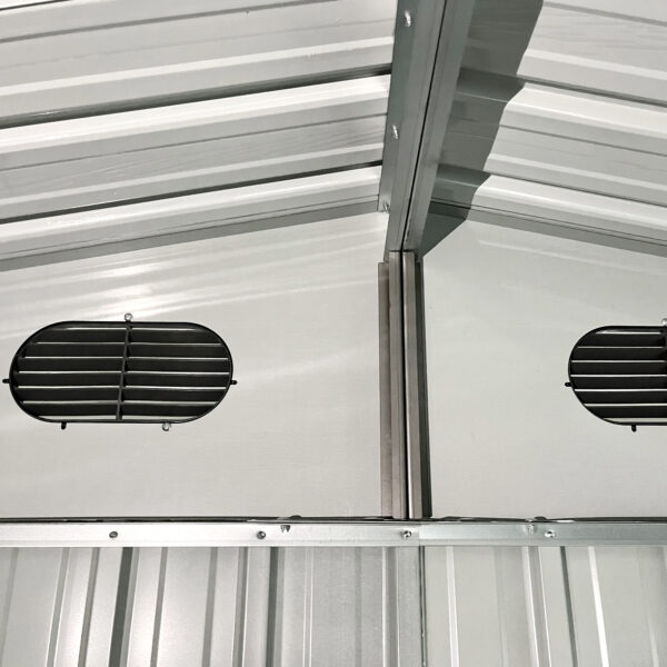 c82ba10c18434d52a564710ef09f9ab3_c82b0fb51b2dc2929d38bbf833cab758 8x10 FT Outdoor Storage Shed, Large Metal Tool Sheds with Window and Lockable Doors, Garden Shed for Backyard Garden Patio Lawn, Dark Grey