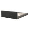 [Stylish Gray Upholstered Bed] - The Ideal Choice for Your Bedroom, Full