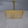Rain Shower Head High Pressure Rainfall Showerhead Water Saving