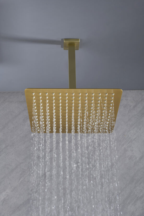Rain Shower Head High Pressure Rainfall Showerhead Water Saving