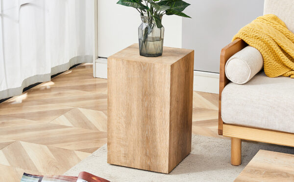 c9792dc369c7490c9e531aa12cbbc3ab_278ce47df10df5d1e815d3f21ce35685 Elevate your living space with this modern MDF coffee table that showcases smooth, light wood color texture patterns. It is characterized by stylish design.12*12*19.6,W1151P188001