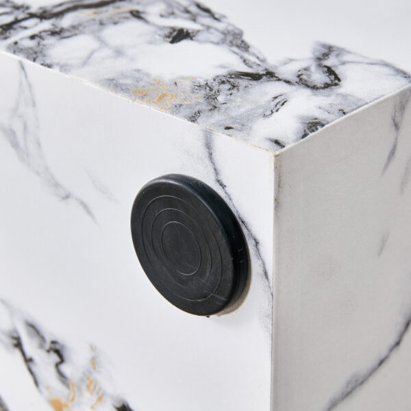 c9ecec10dcb14ae6b6a375a26d037427_20230822_063f6299361092809b5a14d0db6ab2b3 Modern MDF Coffee Table with Marble Pattern - 39.37x23.62x11.81 inches - Stylish and Durable Design W1151119518