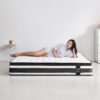 12 Inch  Full Size Breathable Cool Oeko-Tex100 Cover Memory Foam Individual Pocket Spring Hybrid Mattress