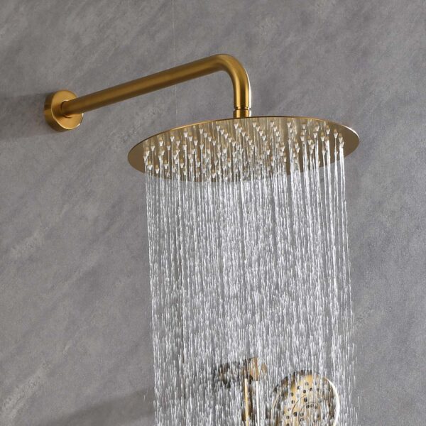 cc0d1bb1bed64c47a7f5e9db3ca4777c_20231120_e2c1df51bae8bc3cc6b77cbacf4c1e7b Shower System with Shower Head, Hand Shower, Slide Bar, Bodysprays, Shower Arm, Hose, Valve Trim, and Lever Handles