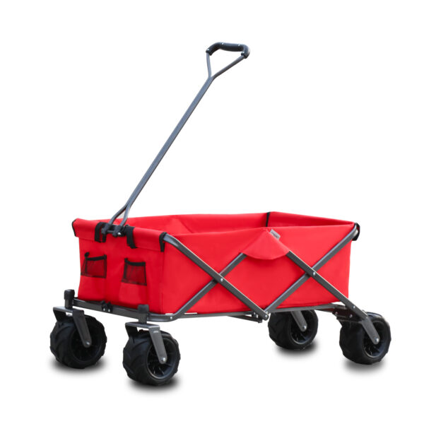 Utility Park Garden Cart Tool Customized Color Folding Camping Trolley Outdoor Picnic Beach Wagon