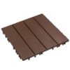76-Pack 11.42"x11.42" Plastic Interlocking Deck Tiles - 68.80 Sq.Ft Outdoor Plastic Flooring,Super Durable & Waterproof, All-Weather Indoor/Outdoor Use,Eco-Friendly Non-Toxic Material