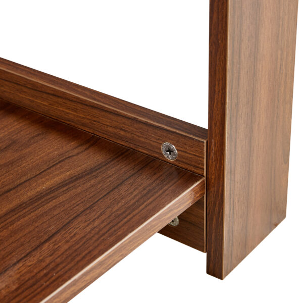 d09e207adb5849a085adbee434b20f4a_20231022_4afc957e06a9fa6ffa1c45df6778f8d2 Modern and practical walnut textured coffee tables , tea tables. The double layered coffee table is made of MDF material. Suitable for living room 43.3"*21.6"*16.5" CT-16