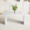 63"*35.4"*30" inches Luxurious Marble Pattern MDF Dining Table - A Choice of Subtle Luxury for Your Home.Create Your Exclusive Low-Key Luxury Space.