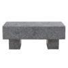 Modern Simple Gray Texture MDF Coffee Table - 43.3"x21.6"x17.2" Practical Model.Making it an ideal addition to any living room or apartment.