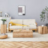 Harmonious Wooden MDF Coffee Table Set - A Choice for Modern Home Harmony.