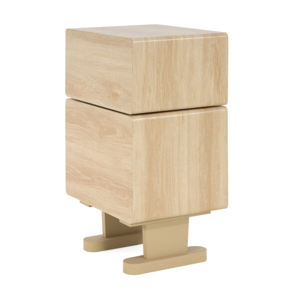 dc698410e17c41c3bf2f0c0e1721b2c6_ee00132eb358f9b31f371bca1518f329 MDF CREATIVE ROTATABLE ROBOT STORAGE SIDE TABLE, NATURAL COLOR