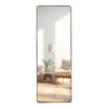 The 4th generation floor standing full-length mirror. wall mirror, bathroom makeup mirror, bedroom foyer, clothing store, wall mounted.    65 "* 23.2"