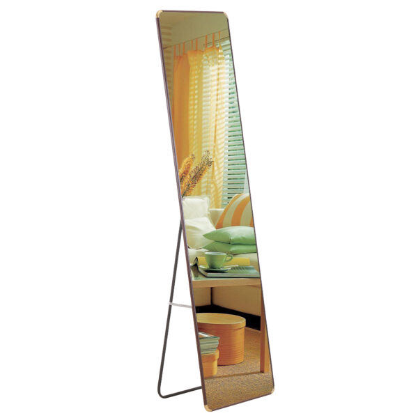 The 4th generation floor standing full-length mirror. wall mirror, bathroom makeup mirror, bedroom foyer, clothing store, wall mounted. 60 "* 16.5"