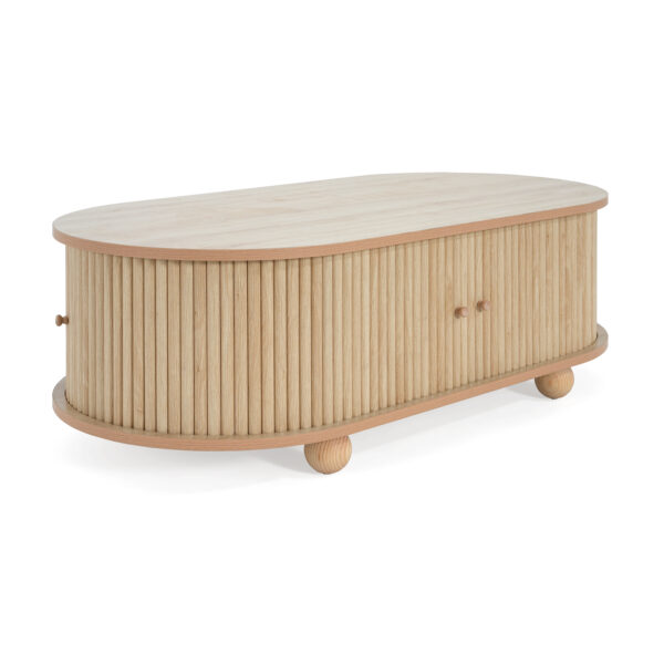ddd262fe7124411d8dc4e64b6e37e387_5b8dec46fd30f92fb9a6290cb8517c99 MDF ELEGANT LONG OVAL STORAGE SIDE TABLE WITH RETRO CHARM, NATURAL COLOR