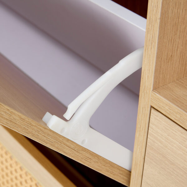 Modern minimalist storage cabinet, Japanese rattan shoe cabinet, bed top cabinet, small home furniture. Suitable for corridors and living rooms.    W115170127