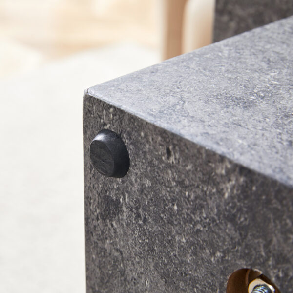 e04b6a192b7f41bfb25125fa6aaace09_62c18d6d613db8e1f3d1ae14246d42b1 Modern Simple Gray Texture MDF Coffee Table - 43.3"x21.6"x17.2" Practical Model.Making it an ideal addition to any living room or apartment.