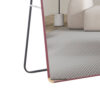 The 4th generation floor standing full-length mirror. wall mirror, bathroom makeup mirror, bedroom foyer, clothing store, wall mounted. 60 "* 16.5"