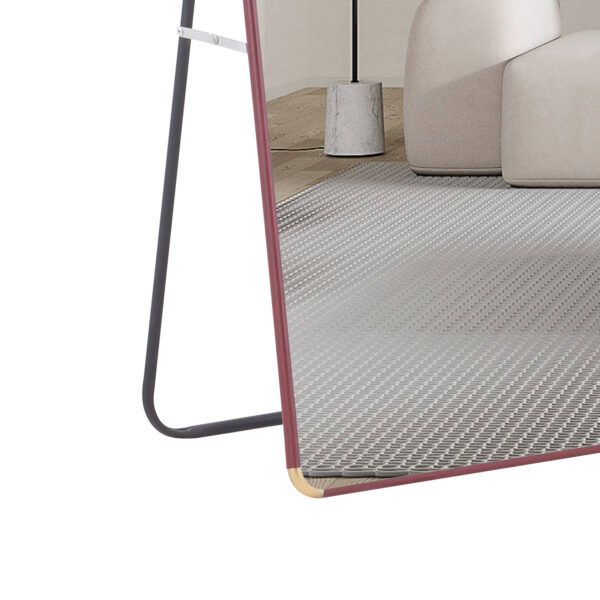 The 4th generation floor standing full-length mirror. wall mirror, bathroom makeup mirror, bedroom foyer, clothing store, wall mounted. 60 "* 16.5"