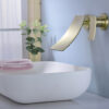 Wall Mount Widespread Bathroom Faucet