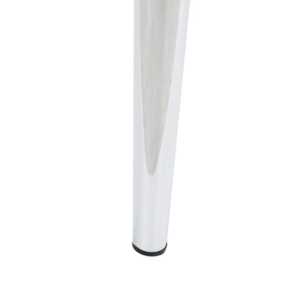 e8c455524b684711a0b2e67a3c5c9f15_7cb16c766ccf76b482cc159f165f2c25 Transparent and stylish ergonomic dining chair unlocks a new experience of lightweight fashion, comfort, and stability. Transparent seat cushion, silver metal legs. One box of three.
