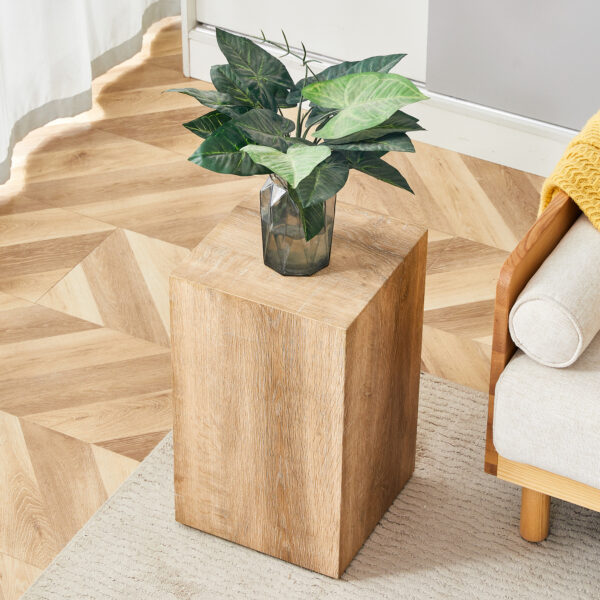 ea6134deb0d0496697284fc2394a218b_ecc1a089daf17e6ed560cfe5c6fca5db Elevate your living space with this modern MDF coffee table that showcases smooth, light wood color texture patterns. It is characterized by stylish design.12*12*19.6,W1151P188001