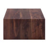 39.3*23.6*12 Inch Walnut Wood Grain MDF Coffee Table - Luxurious Design, Perfect Living Room Accent.Fashion texture design coffee table, suitable for various situations and scenes.