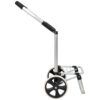 Shopping Trolley with Wheels,Trolley Black Foldable Shopping Cart,Removable Shopping Oxford Waterproof Bag,Blue