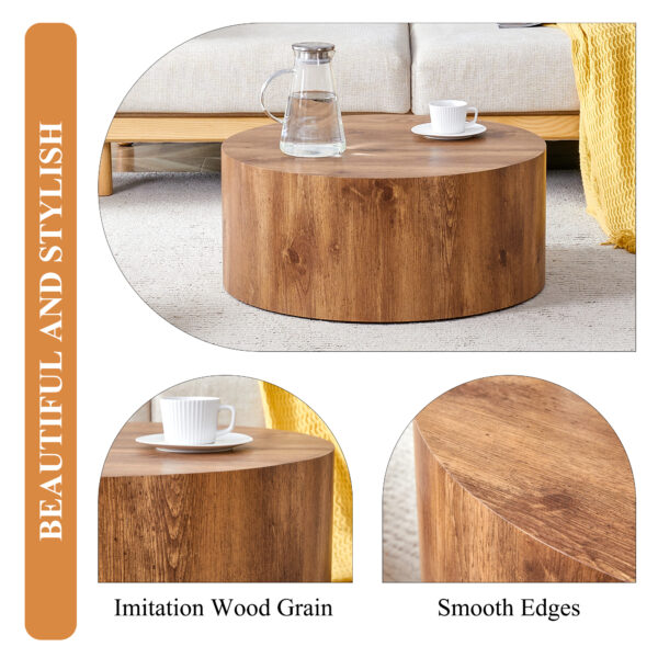 f50ee4b6e309484f9ca1b8ae5f70b794_3f9d34ec7472a4293eb1fe3f887dd5aa The cylindrical table with its patterned design can be easily integrated into a variety of interior styles, from coffee tables to small dining tables, workbenches or makeshift writing desks.