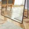 Fourth generation solid wood frame long mirror, dressing mirror, bedroom foyer, decorative mirror, clothing store, floor to ceiling mirror, wall mounted. 71 "* 31.4"