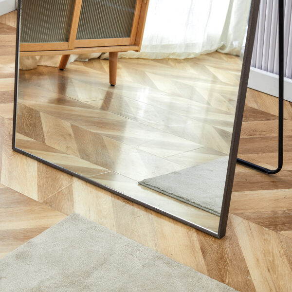 fa7c77434d214d618c2a554330f38ade_20240315_3724ee458ff650b8f3a7e5b15a28a9ef Fourth generation solid wood frame long mirror, dressing mirror, bedroom foyer, decorative mirror, clothing store, floor to ceiling mirror, wall mounted. 71 "* 31.4"