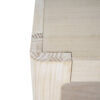 Mirod Modern Farmhouse Console Table,Elegant Minimalist Design with Premium Wood Veneer and Rounded Corners