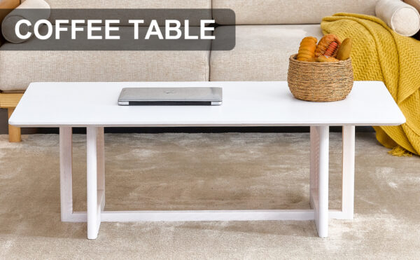 fbc61ba143374015a431e039d1db0c14_20231205_c0da359af893ee911872fb84416dd9d5 Chinese style white solid wood and imitation rattan coffee table, rectangular solid wood coffee low table, small living room coffee table